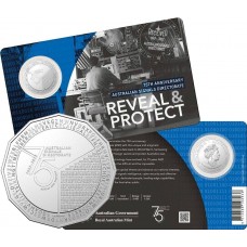 AUSTRALIA 2022 . FIFTY 50 CENT COIN . AUSTRALIAN SIGNALS DIRECTORATE